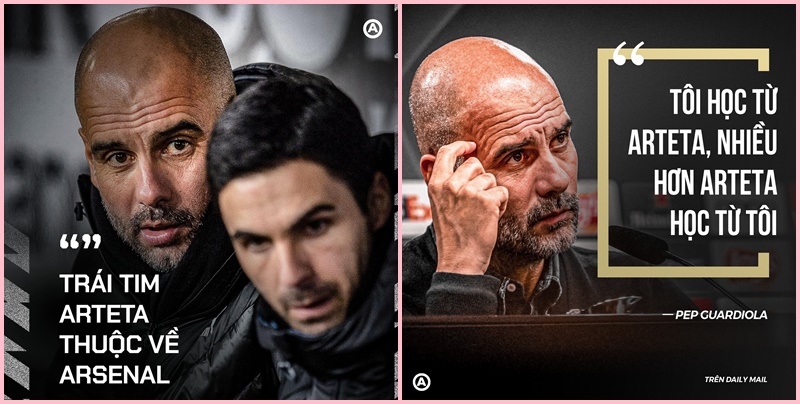 Pep tiếc vì ĐỂ Arteta đến Arsenal Pep tiếc vì ĐỂ Arteta đến Arsenal